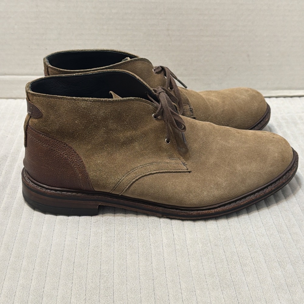 EUC Allen Edmonds Cyrus Suede Chukka Boots 11.5 D Port Washington Retired